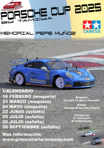 Cartel Copa Porsche